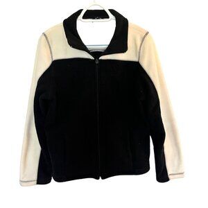 Effeci Sportswear Mens Two Tone Fleece Full Zip Jacket